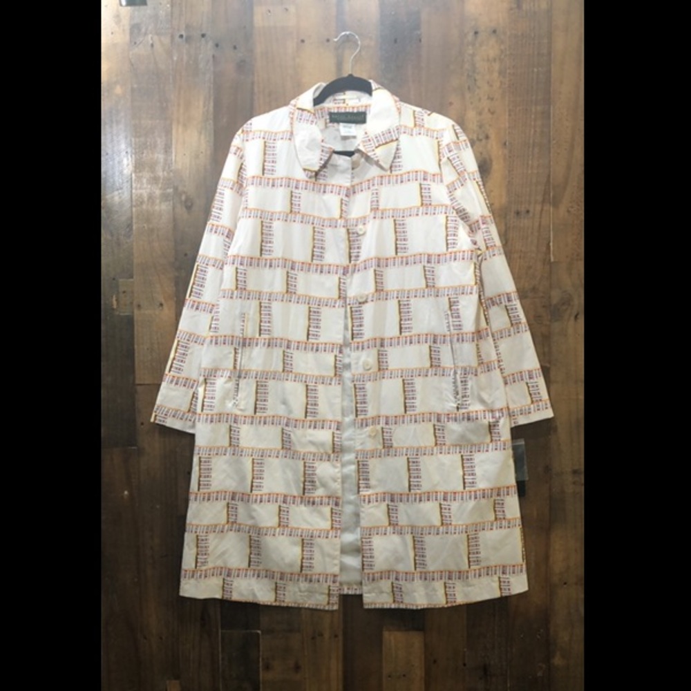 NWT Harve Benard Trendy Swing Raincoat